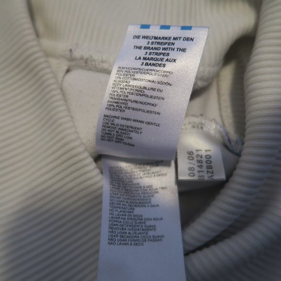 2006 Adidas Originals Puerto Rico San Juan Track Jacket Size 32 Rare Euro White - Picture 8 of 12